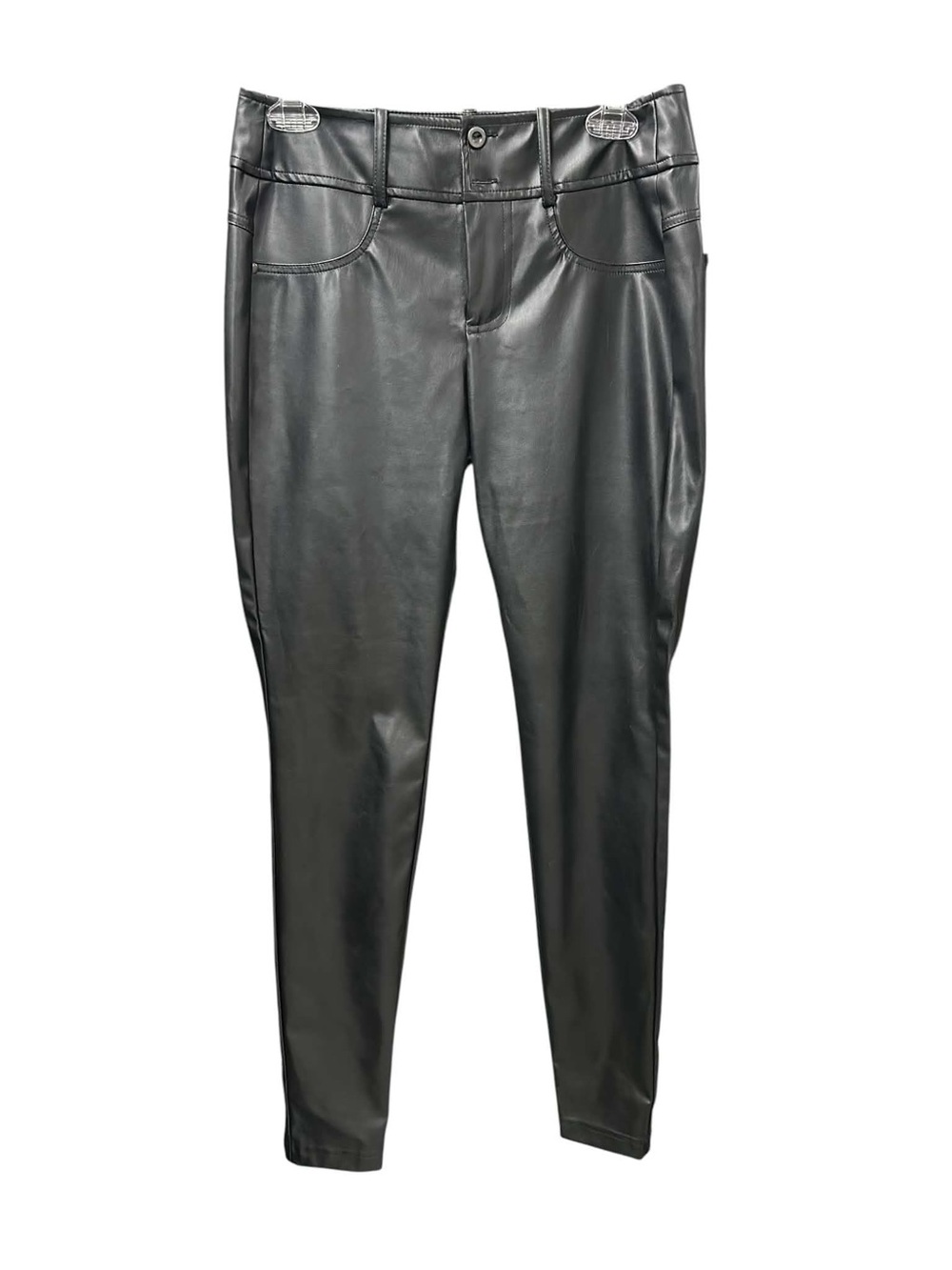 Brenda Bedome NWT Black Faux Leather Size M